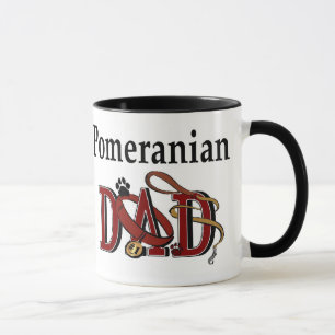 Pomeranian Dad Gifts Mug