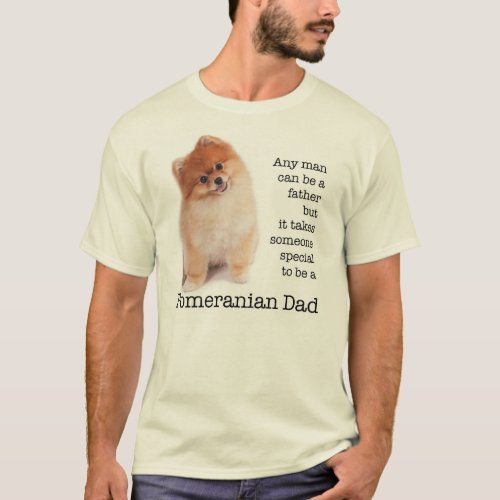 Pomeranian Dad T_Shirt