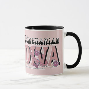 Pomeranian DIVA Mug