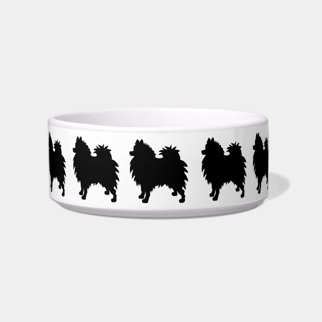 Pomeranian Dog  Bowl (Front)