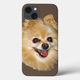 Pomeranian Dog Customizable iPhone 13 Case