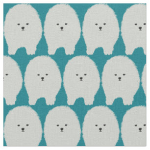 Pomeranian Dog, Fluffy Pet Fabric