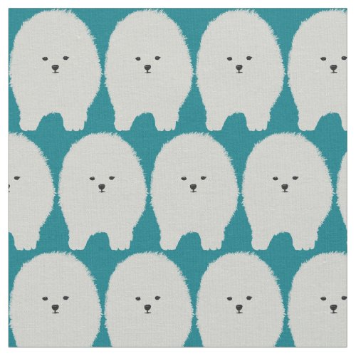 Pomeranian Dog Fluffy Pet Fabric