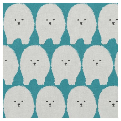 Pomeranian Dog, Fluffy Pet Fabric