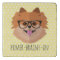 Pomeranian Dog In Nerd Glasses | POMER-BRAINY-AN