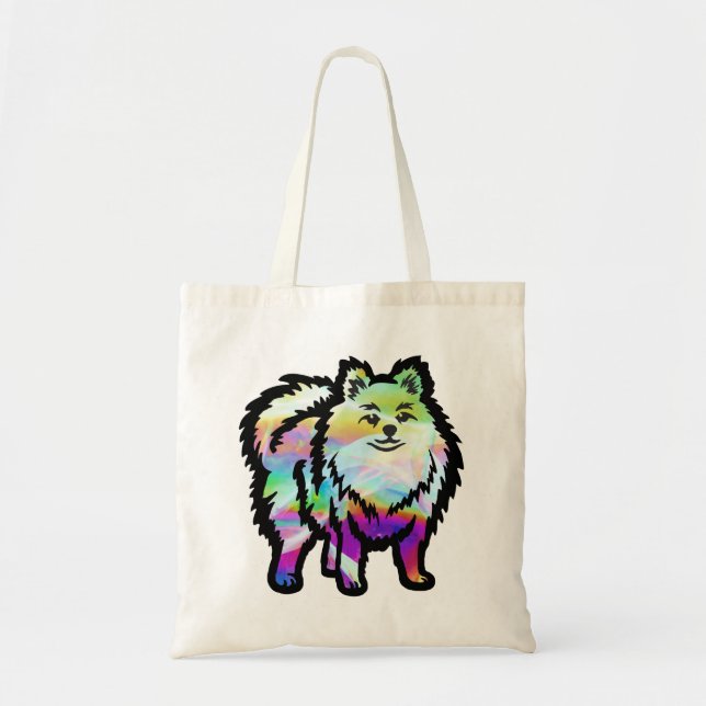 Pomeranian Dog Tote Bag (Front)