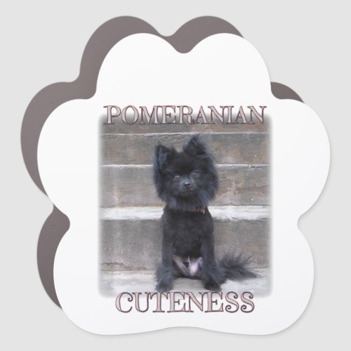 Pomeranian Doggie Premium Car Magnet