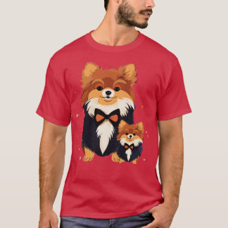 Pomeranian Fathers Day T-Shirt
