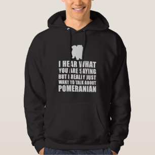 Pomeranian Funny Hoodie
