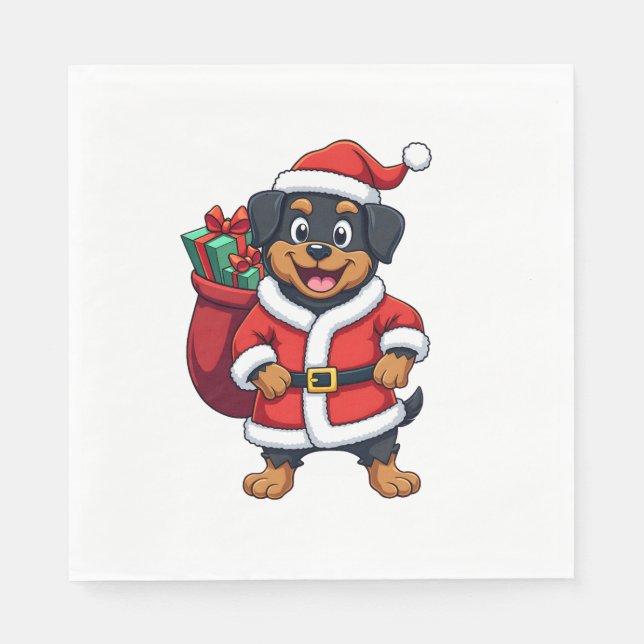 Pomeranian Gift Surprise Napkins (Front)