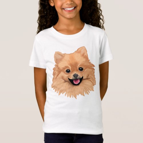 Pomeranian Girls T_Shirt