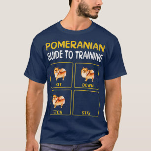 Pomeranian Guide To Training Dog Obedience T-Shirt