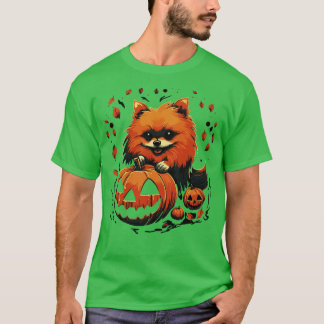 Pomeranian Halloween T-Shirt
