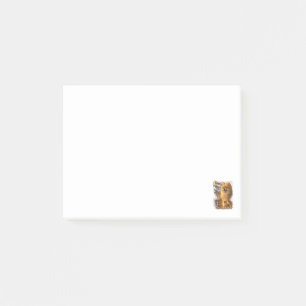 Pomeranian Howling at the Moon – Vintage Funny Dog Post-it Notes