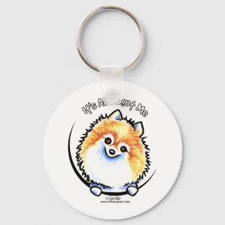 Pomeranian IAAM Keychain