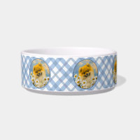 Pomeranian in Daisies Painting - Original Dog Art