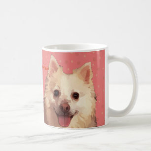 Pomeranian in Peach Colors Mug