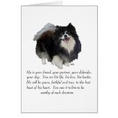 Pomeranian Keepsake Male (Front)