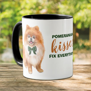 Pomeranian Kisses Fix Everything Mug