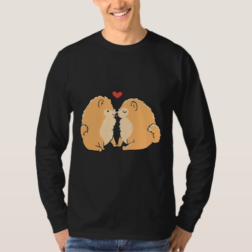 Pomeranian Kisses T_Shirt