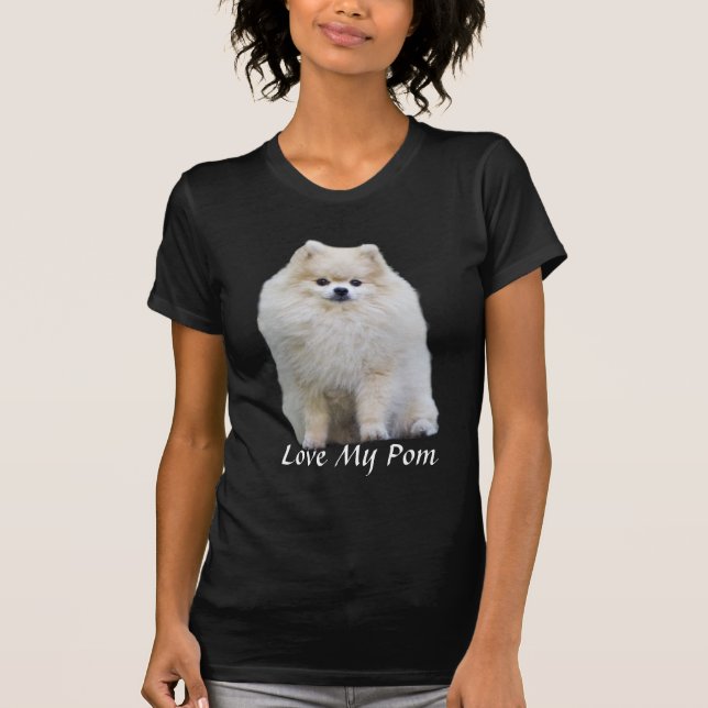 Pomeranian Ladies T-Shirt (Front)