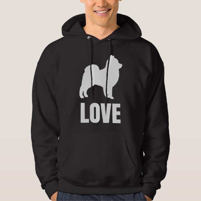 Pomeranian Love 15 Hoodie (Front)