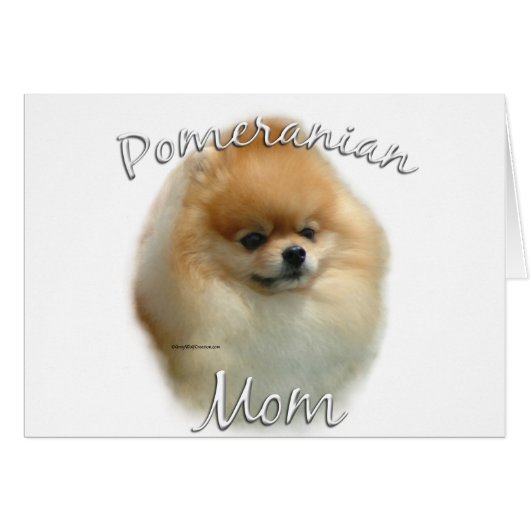 Pomeranian Mom 2 (Front Horizontal)