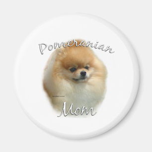 Pomeranian Mom 2 Magnet