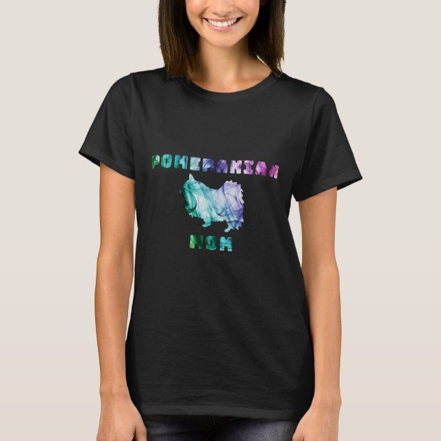Pomeranian Mom 41 T-Shirt (Front)