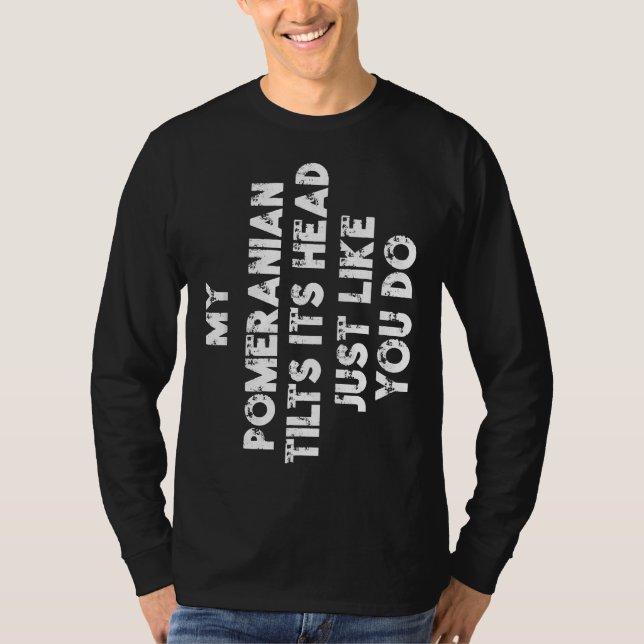 Pomeranian Mom Dad Funny Dog Lover Women Men Kids T-Shirt (Front)