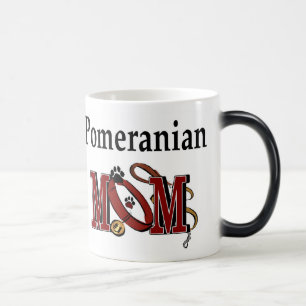 Pomeranian MOM Gifts Color Morph Mug