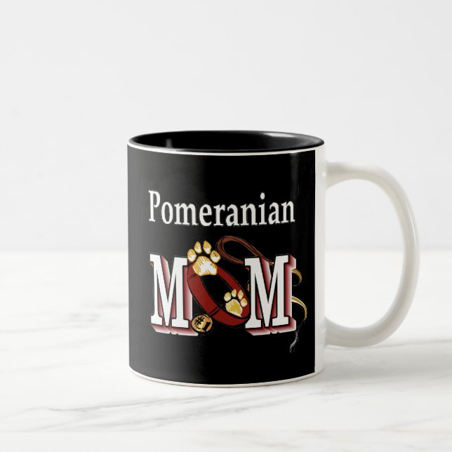 Pomeranian Mom Mug (Right)