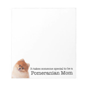 Pomeranian Mom Notepad