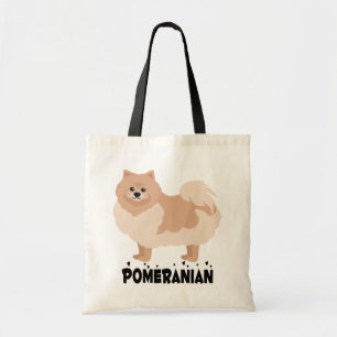 Pomeranian Mom Pom Pom Puppy Dog Dad Rescue Tote Bag
