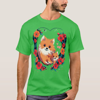 Pomeranian Mothers Day T-Shirt
