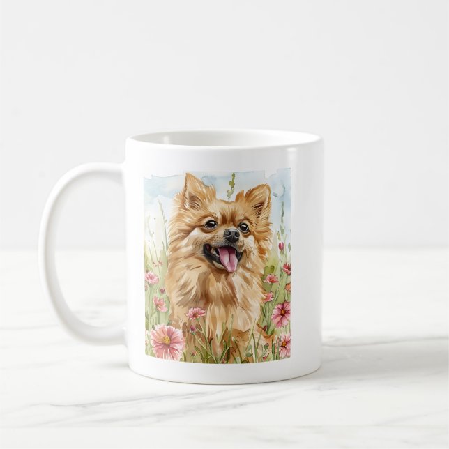  Pomeranian Mug (Left)
