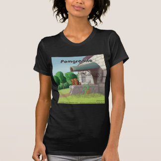 Pomeranian On Granite (Pomegranite) Funny T-Shirt