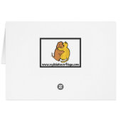 Pomeranian Pals Greetng Card (Back Horizontal)