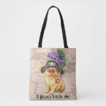 Pomeranian Pirate Tote Bag