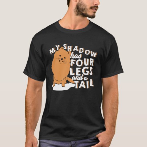 Pomeranian Pom Spitz Dog Lover Gift T_Shirt