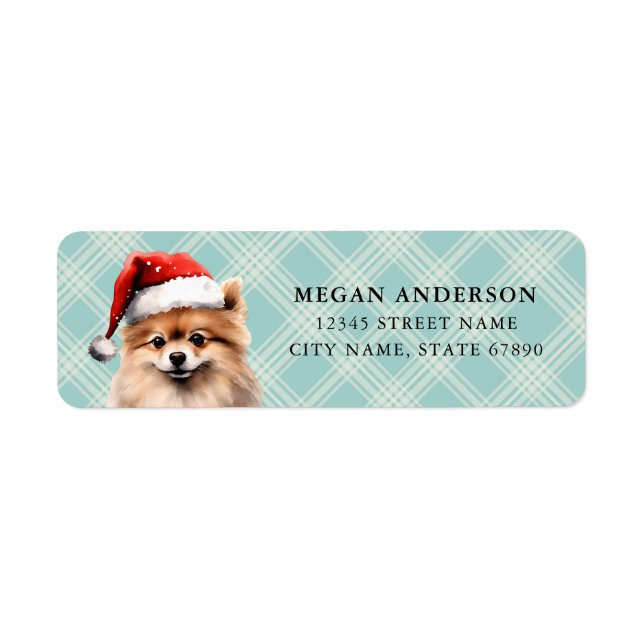 Pomeranian Return Address Labels (Front)