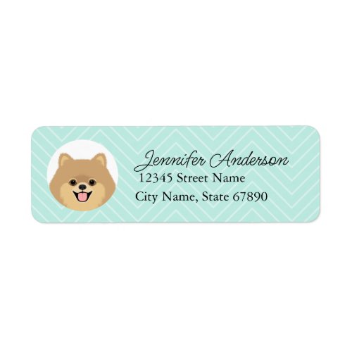 Pomeranian Return Address Labels