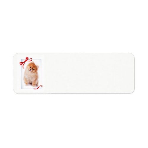 Pomeranian Return Address Labels