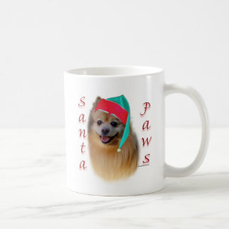 Pomeranian Santa Paws Coffee Mug