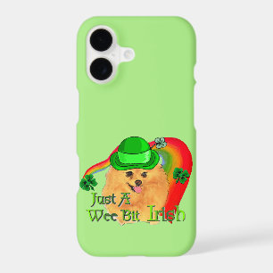 Pomeranian St Patricks Day iPhone 17 Case