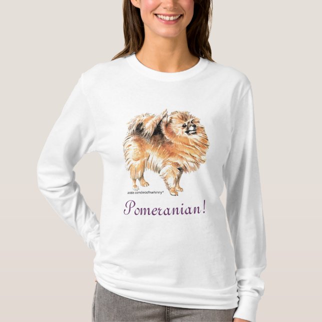 Pomeranian! T-Shirt (Front)