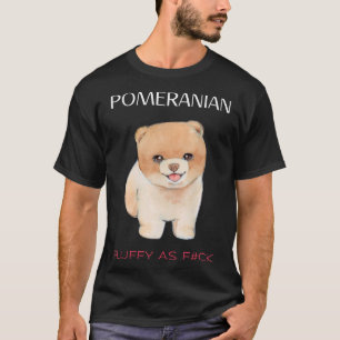 Pomeranian Teddy Bear Fluffy Girlfriend T-Shirt