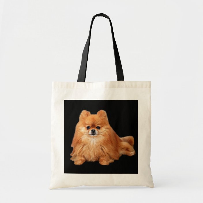 pomeranian tote bag