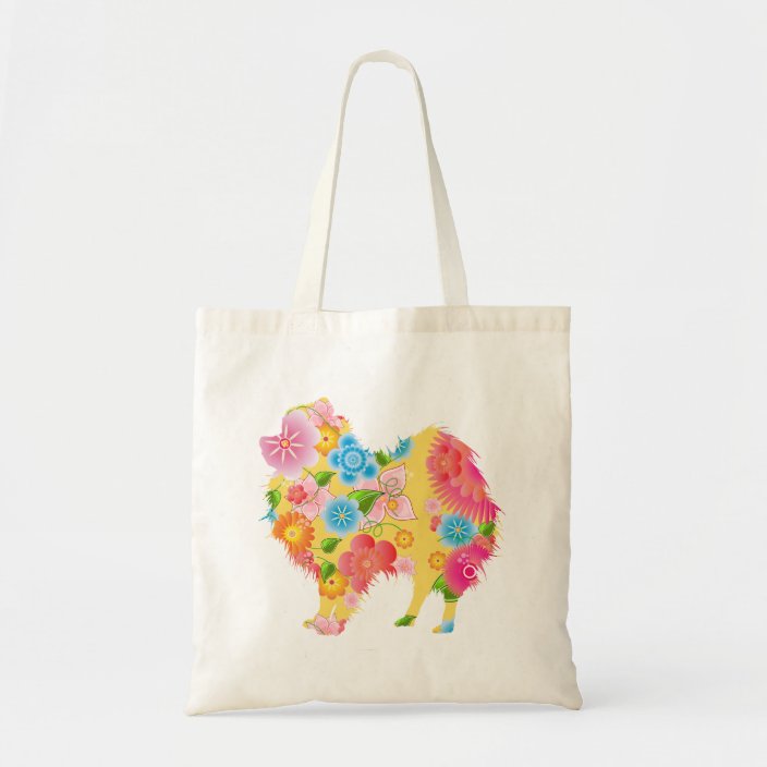 pomeranian tote bag