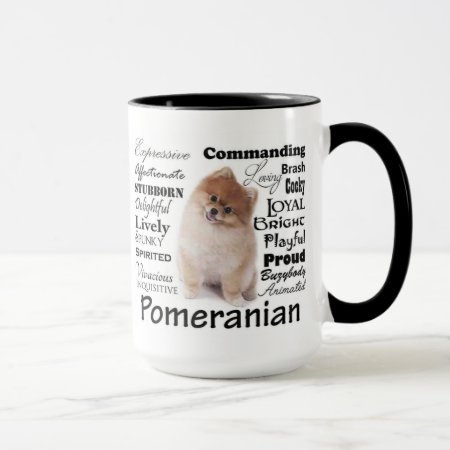 Pomeranian Traits Mug